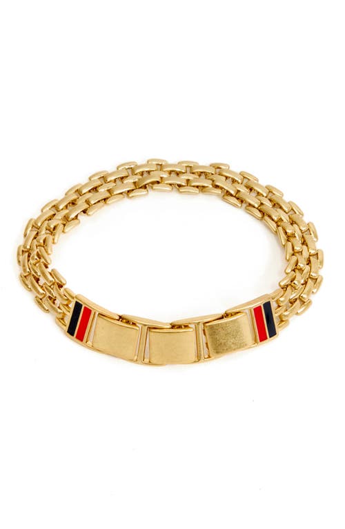 Clare V. Le Watch Bracelet in Vintage Gold 