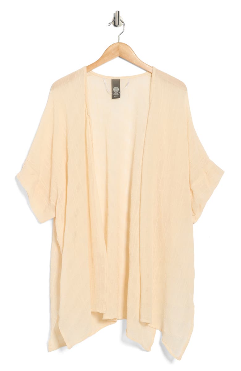 Vince Camuto Crinkle Textured Topper, Main, color, Natural