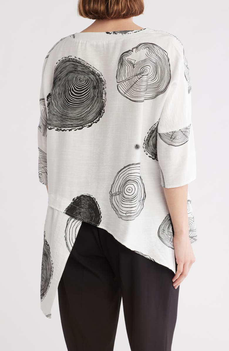 PATRIZIA LUCA Asymmetric Boxy Tunic, Alternate, color,