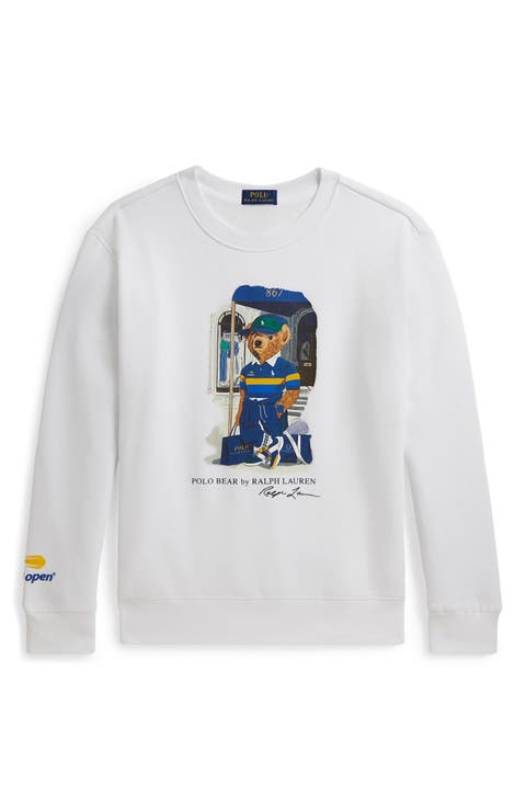 Kids' US Open Polo Bear Crewneck Sweatshirt