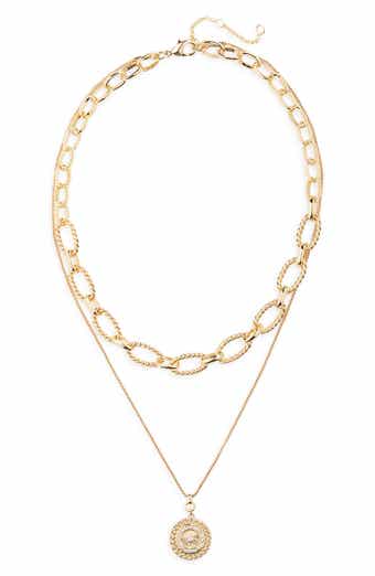 NORDSTROM RACK Layered Pendant Necklace