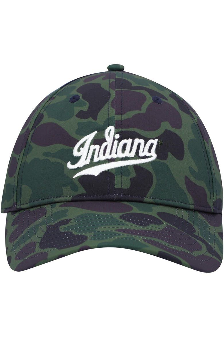 Men's adidas Camo Indiana Hoosiers Military Appreciation Slouch Primegreen Adjustable Hat, Alternate, color, Camo