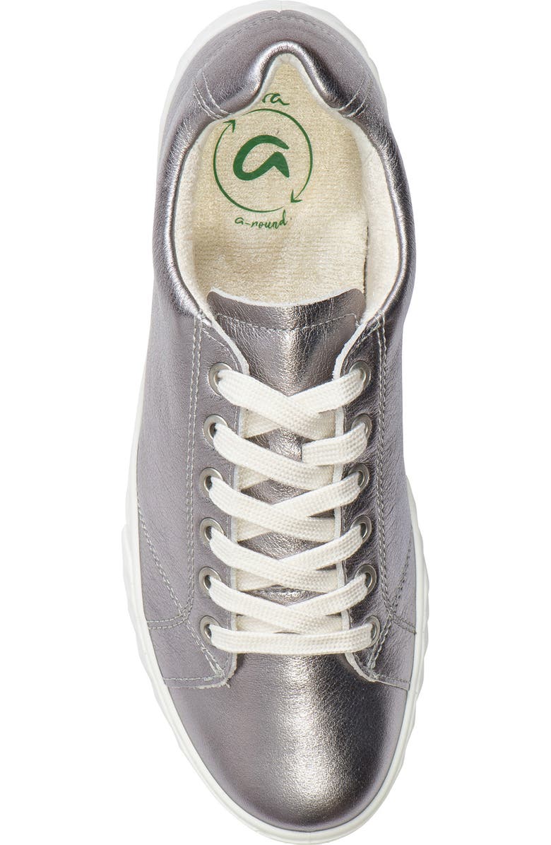 ara Alexandria Suede Sneaker, Alternate, color, Silver