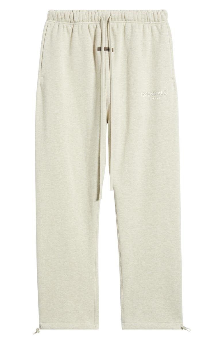 Fear of God Essentials Relaxed Fleece Sweatpants, Alternate, color, Heather Stone