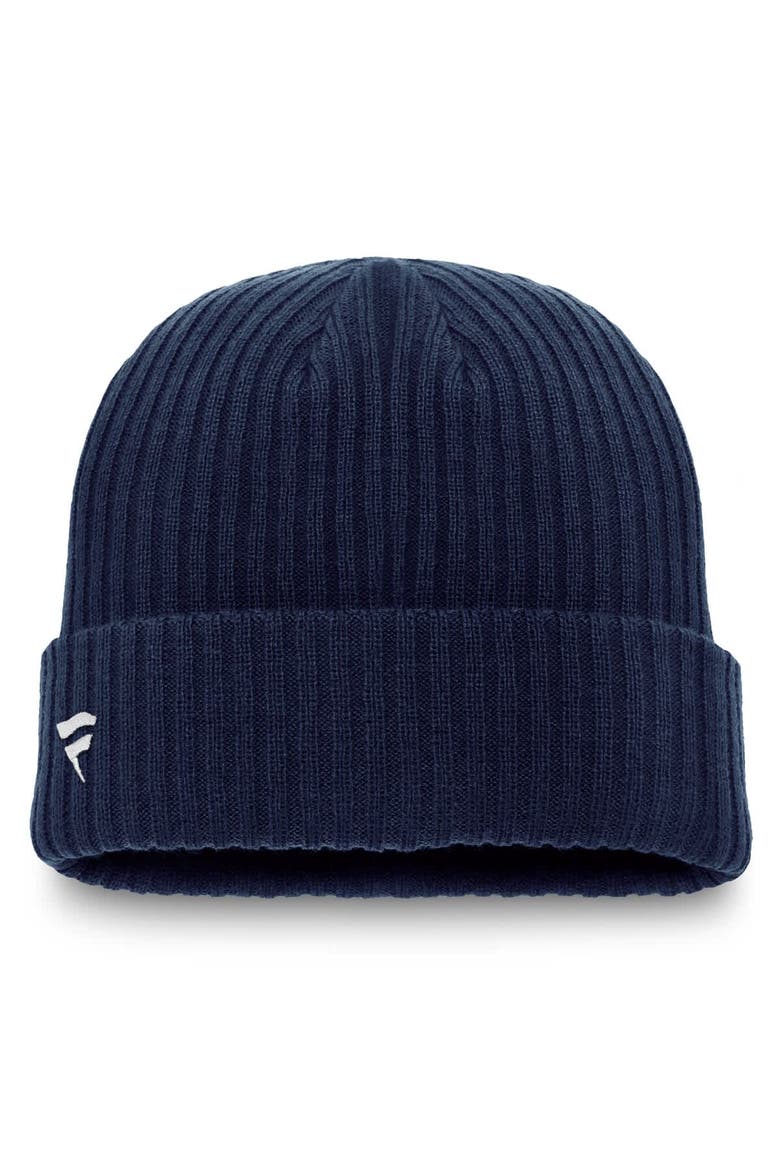 Men's Fanatics Navy Winnipeg Jets Component Cuffed Knit Hat, Alternate, color, Navy