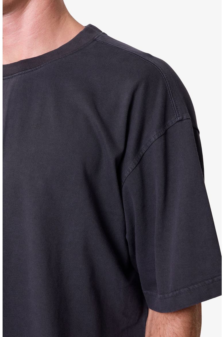 Boxy Cotton T-Shirt, Alternate, color, WASHED BLACK