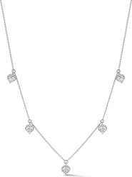 Dana Rebecca Designs Ava Bea Diamond Crescent Charm Necklace