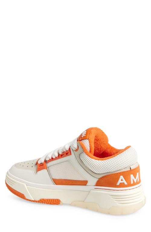 Amiri Ma-1 Platform Sneaker In Bright Orange