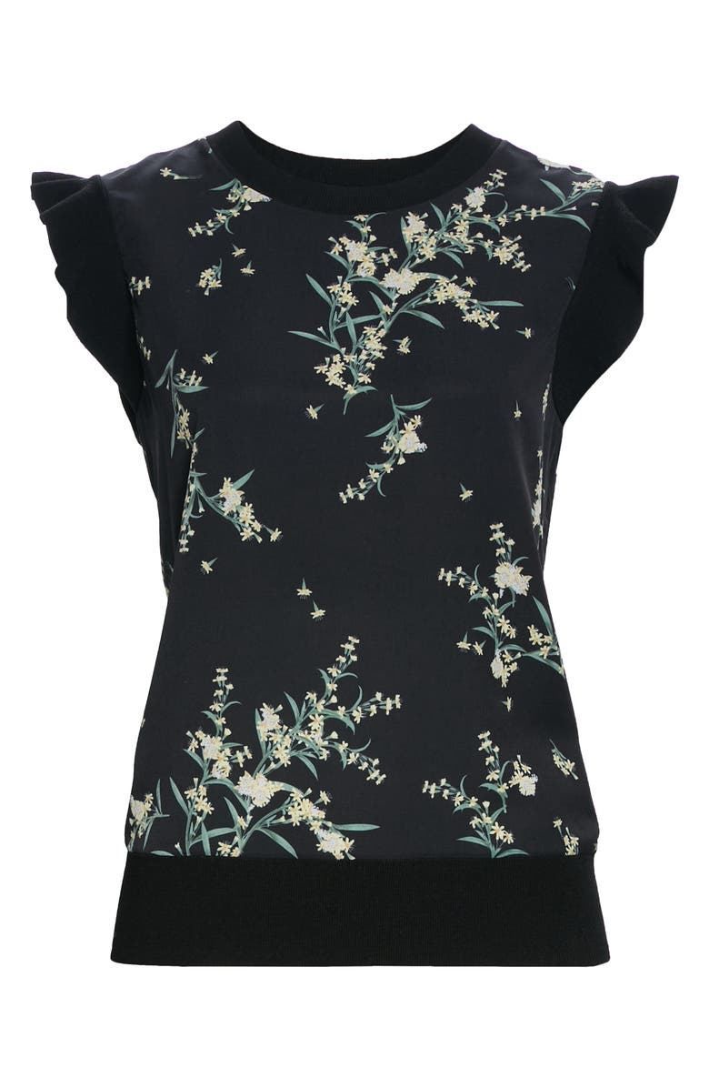 Ted Baker London Zaphira Floral Print Top, Alternate, color,