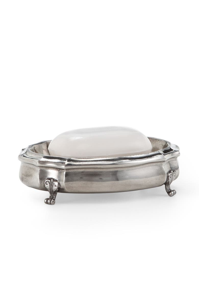 Sofia Soap Dish, Main, color, SILVER