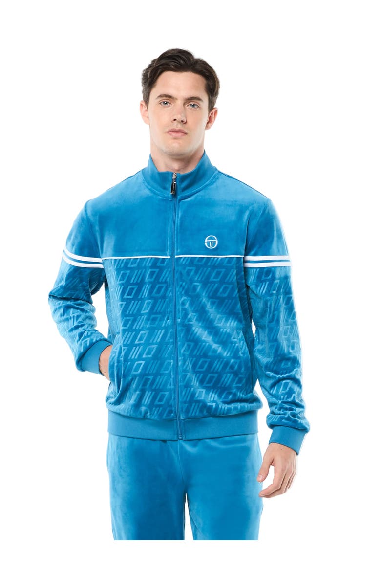 Bandiera Track Jacket, Main, color, MYKONOS BLUE