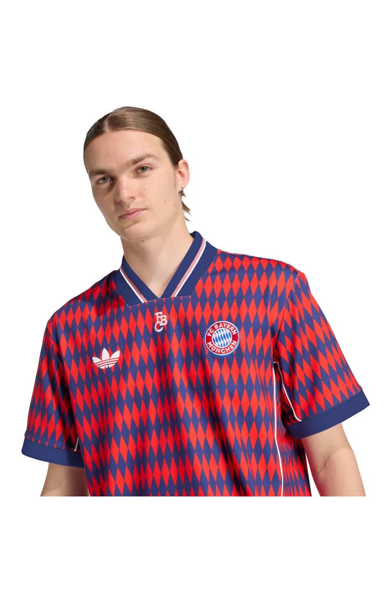 adidas Unisex adidas Red Bayern Munich Lifestyler Fashion Jersey, Alternate, color, Red