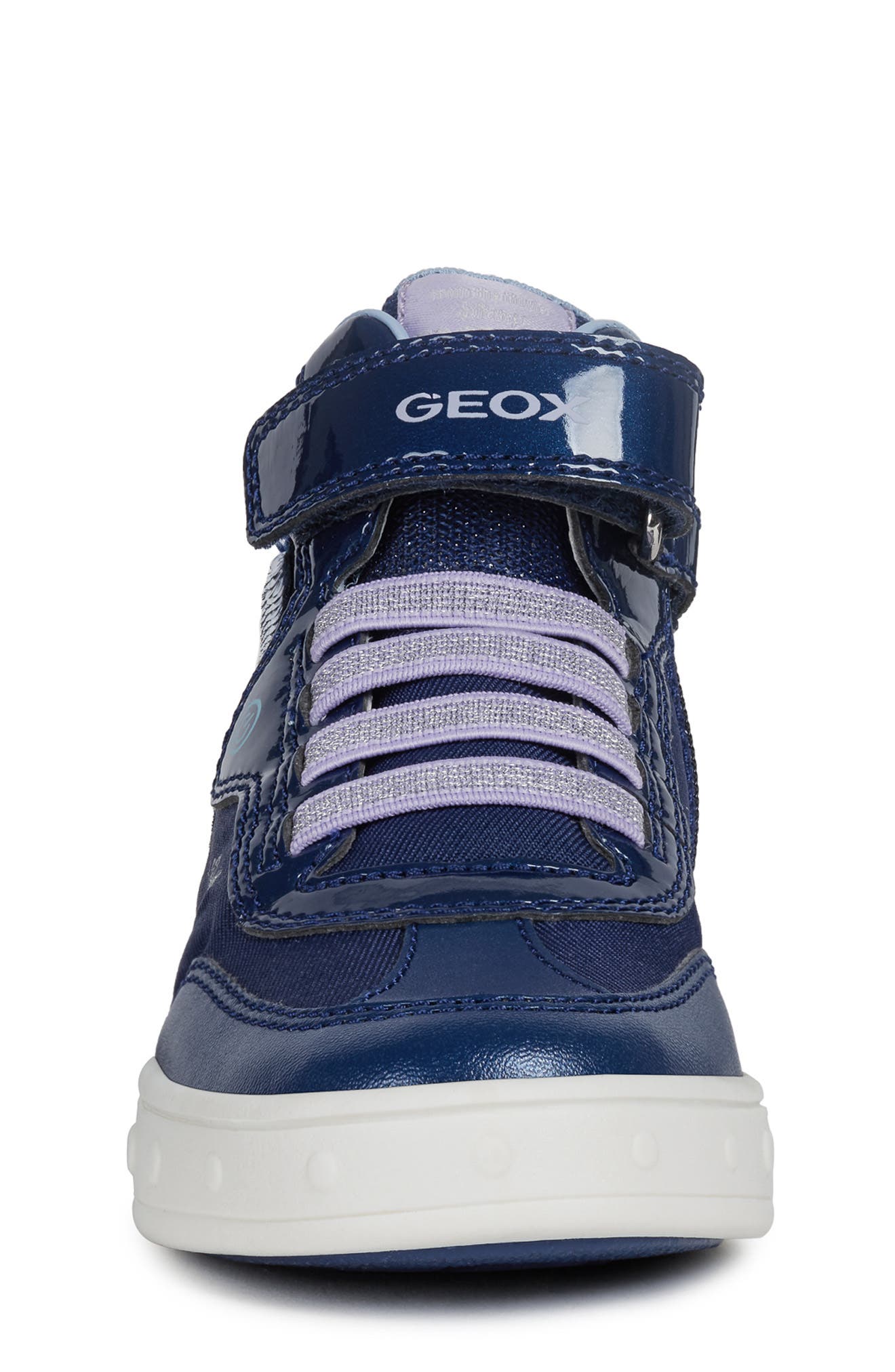 Geox x Disney Skylin 6 Frozen High Top Sneaker, Alternate, color, 