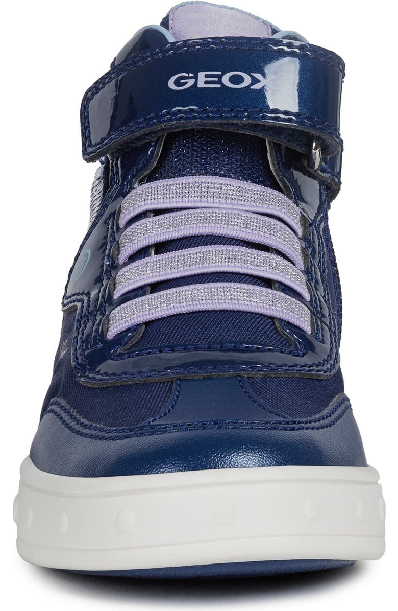 Geox x Disney Skylin 6 Frozen High Top Sneaker, Alternate, color,