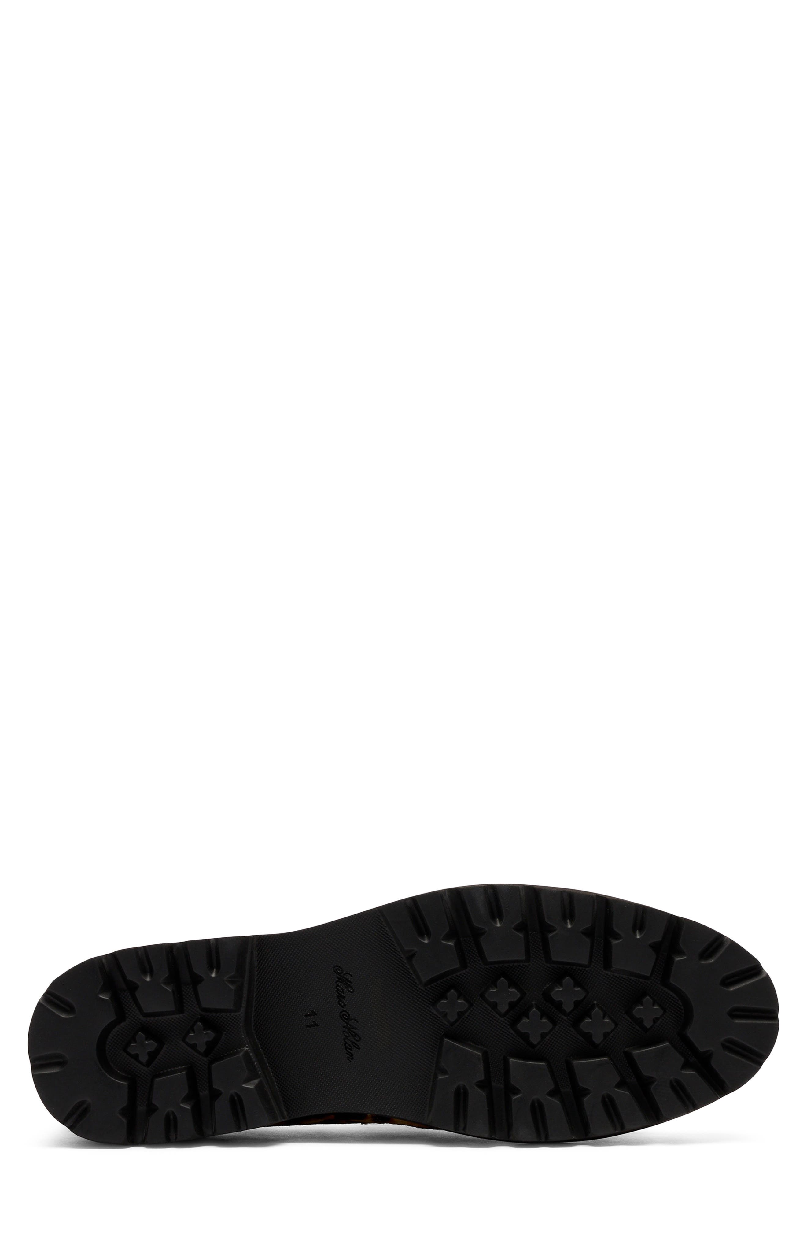 Adler Lug Sole Penny Loafer, Alternate, color, LEOPARD