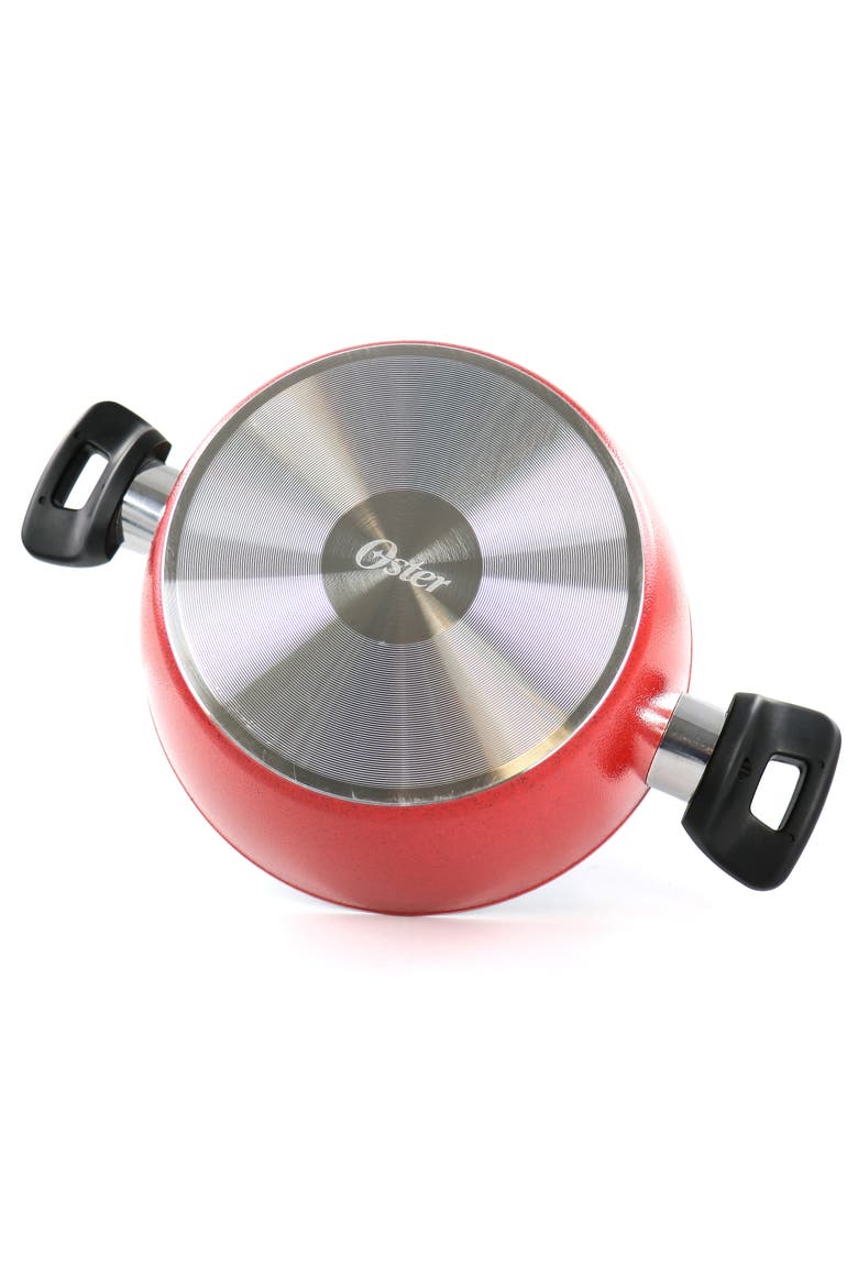 Claybon 4.3 Quart Dutch Oven With Lid, Alternate, color, Red