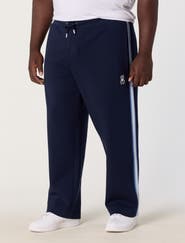 Psycho Bunny Big & Tall Pal Wide-Leg Track Pants
