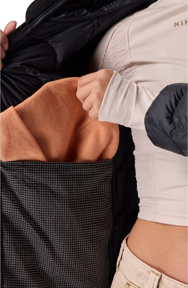 Backcountry Waas Allied Down Hooded Jacket - Women's, Alternate, color, Black