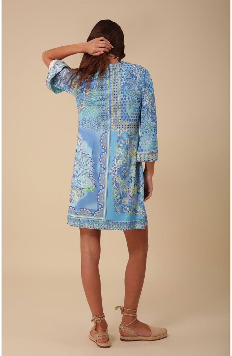 Hale Bob Juniper Jersey Dress Beaded, Alternate, color, 