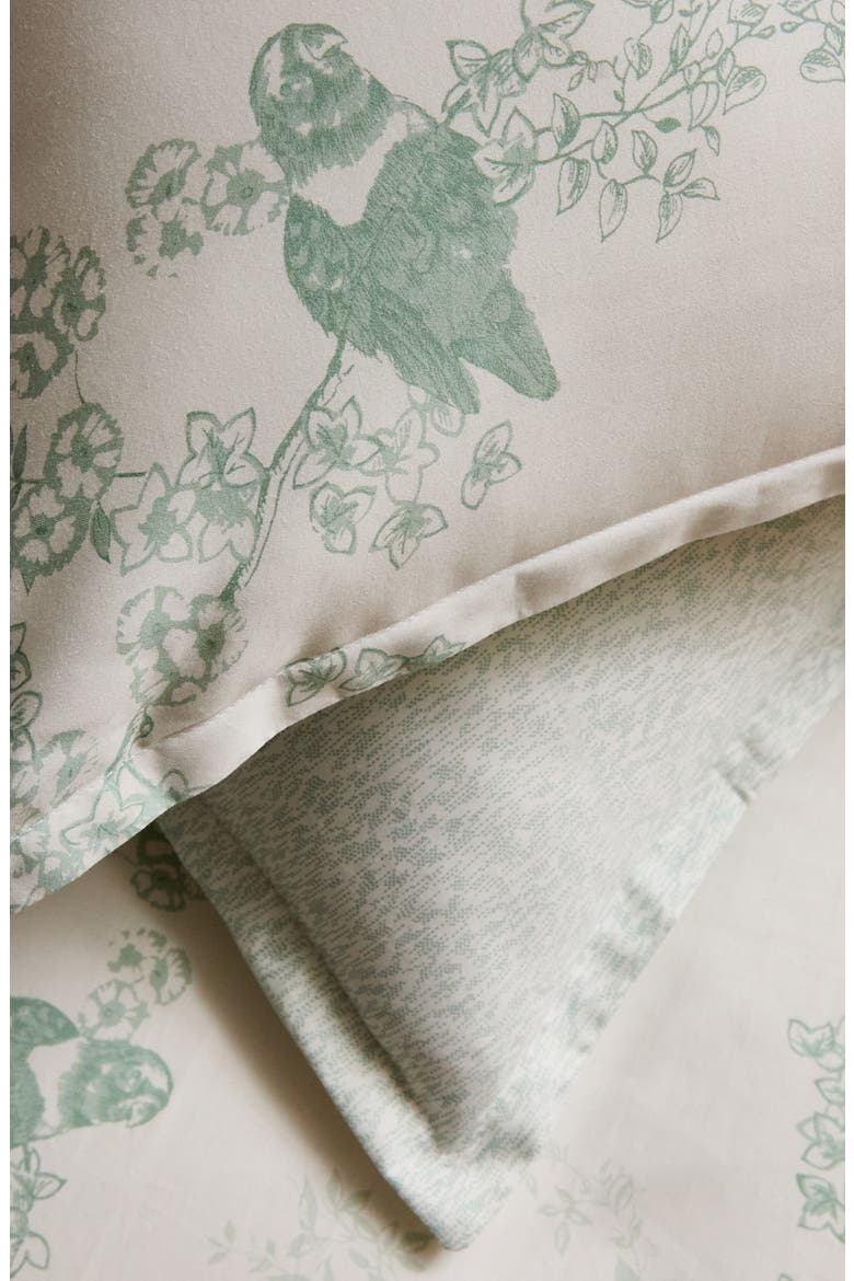 Noa Duvet Cover, Sheet & Shams Set, Alternate, color, GREEN