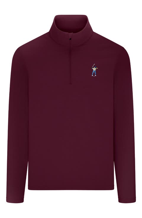Signature Quarter Zip Top