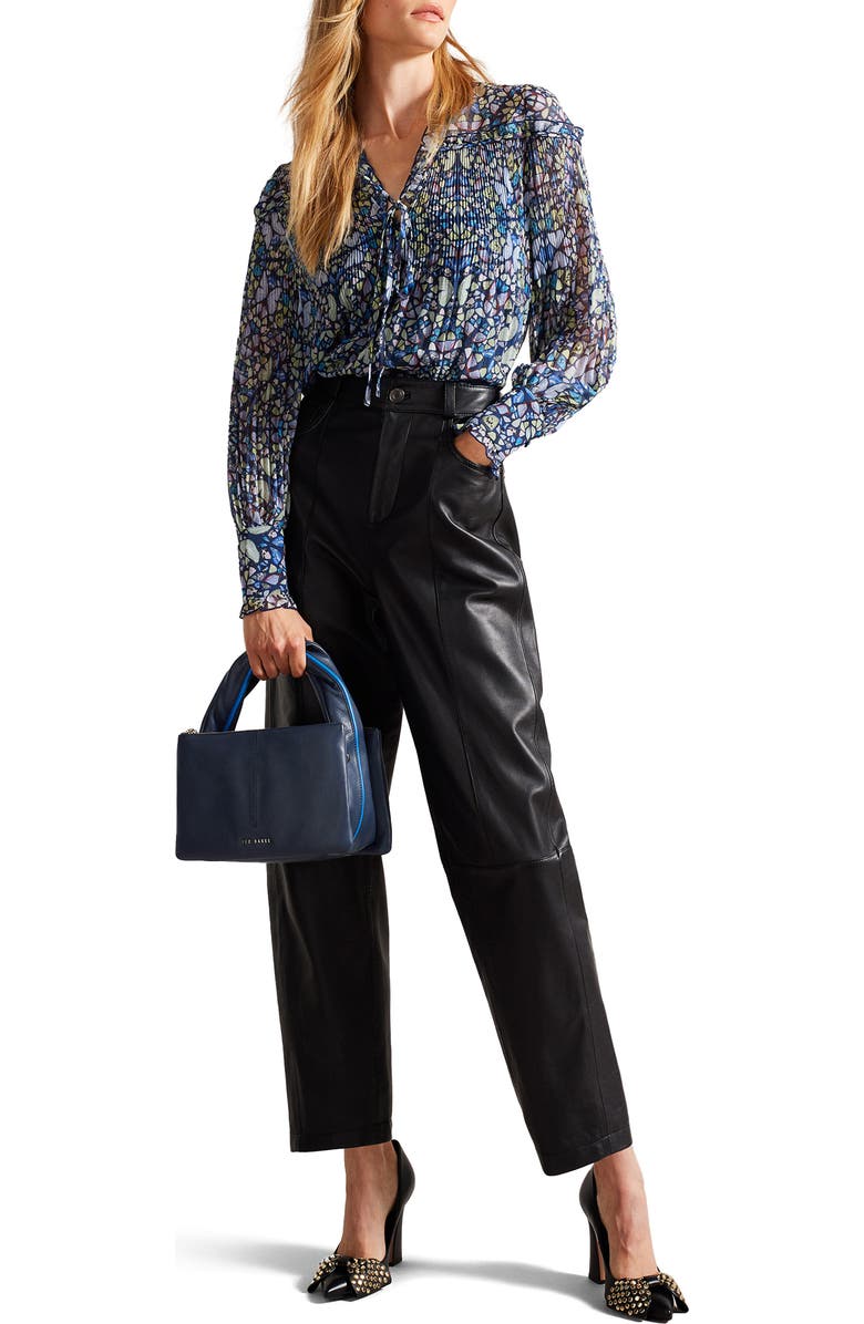 Ted Baker London Nilania Twisted Handle Crossbody Bag, Alternate, color,