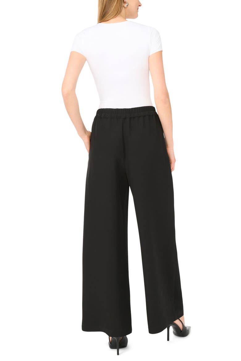 Pull-On Wide Leg Pants, Alternate, color, RICH BLACK