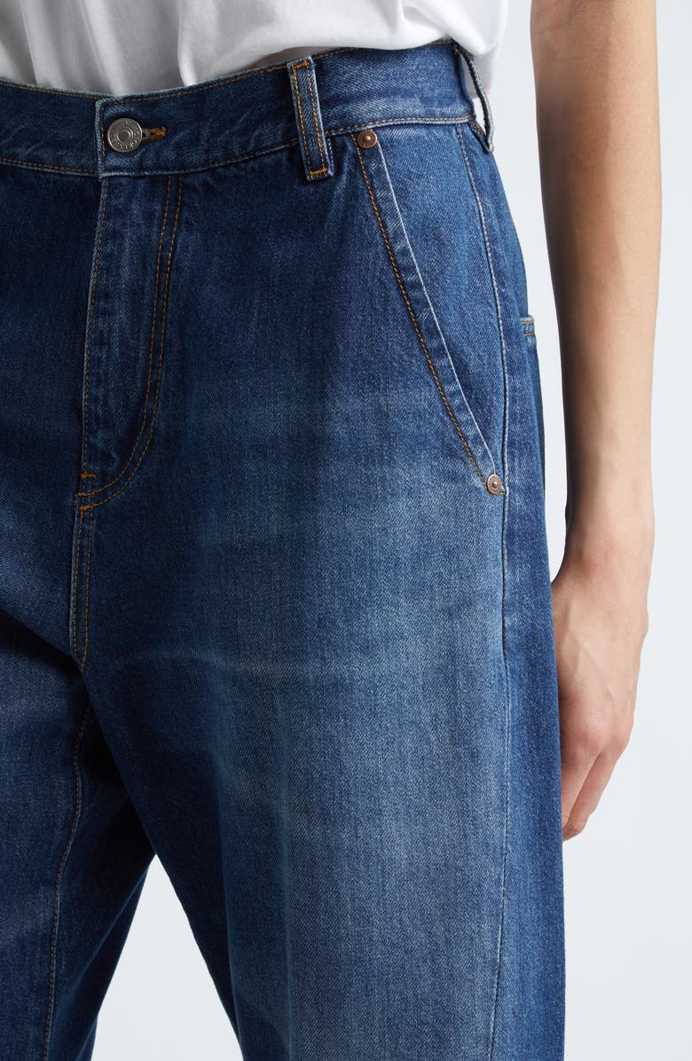 Victoria Beckham Twisted Seam Slouchy Jeans, Alternate, color,