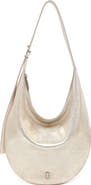Thacker Wyatt Shimmer Leather Hobo
