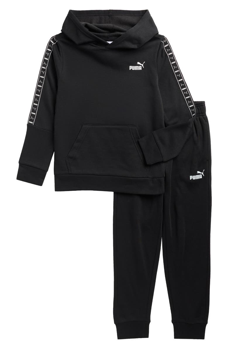 PUMA Kids' Fleece Hoodie & Joggers Set, Main, color, 