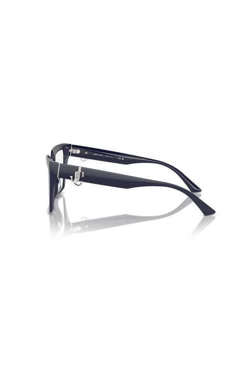 Jimmy Choo 52mm Cat Eye Optical Glasses In Black
