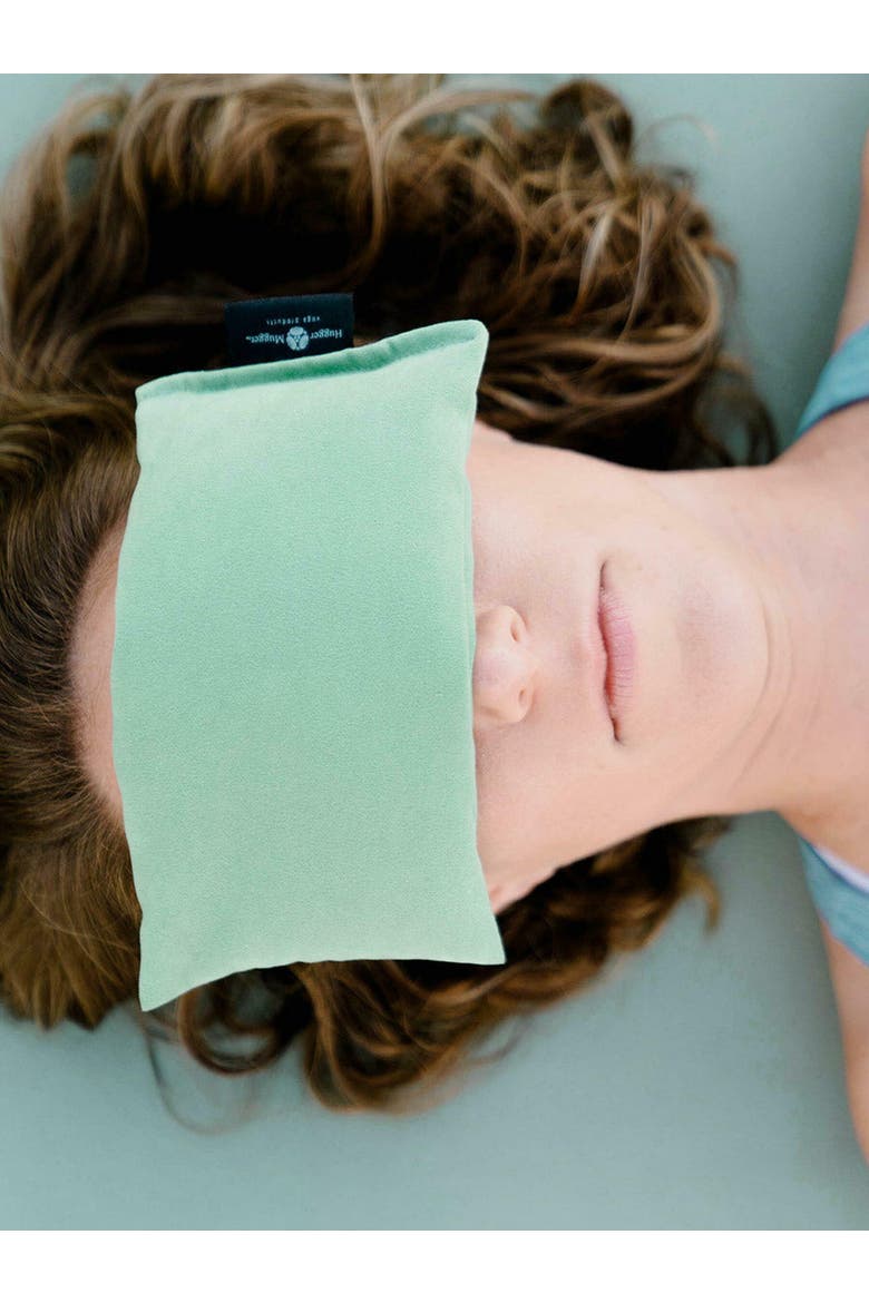 Peachskin Eye Pillow, Alternate, color, Jade