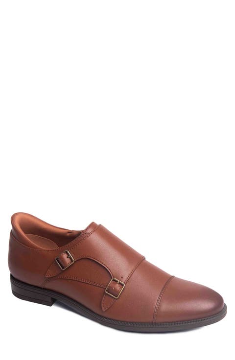 Olive Street Double Monk Dress Oxford (Men)