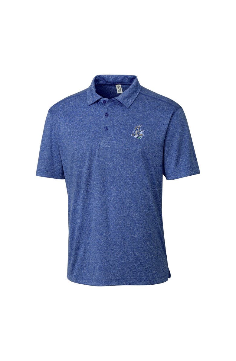 Cutter & Buck Men's Cutter & Buck Heather Royal Hartford Yard Goats Clique Charge Active Polo, Alternate, color, Heather Royal