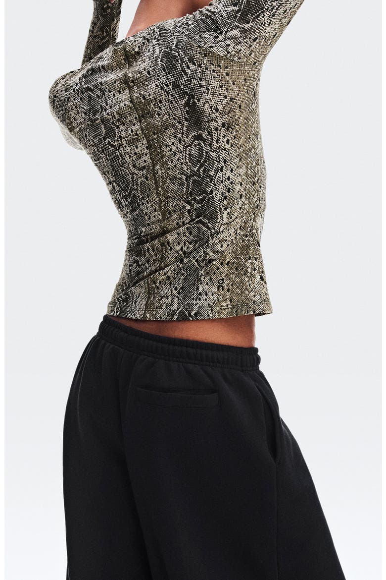 x Zendaya Oversize Sweatpants, Alternate, color, BLACK