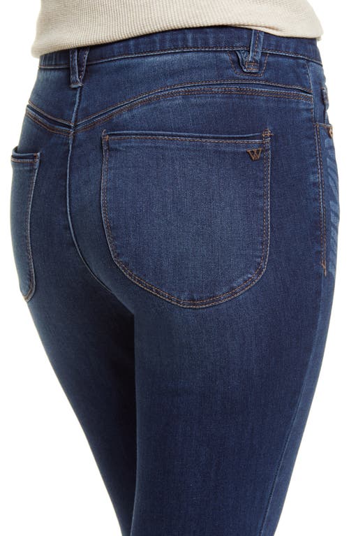 Wit & Wisdom Ab-solution High Waist Itty Bitty Bootcut Jeans In Blue