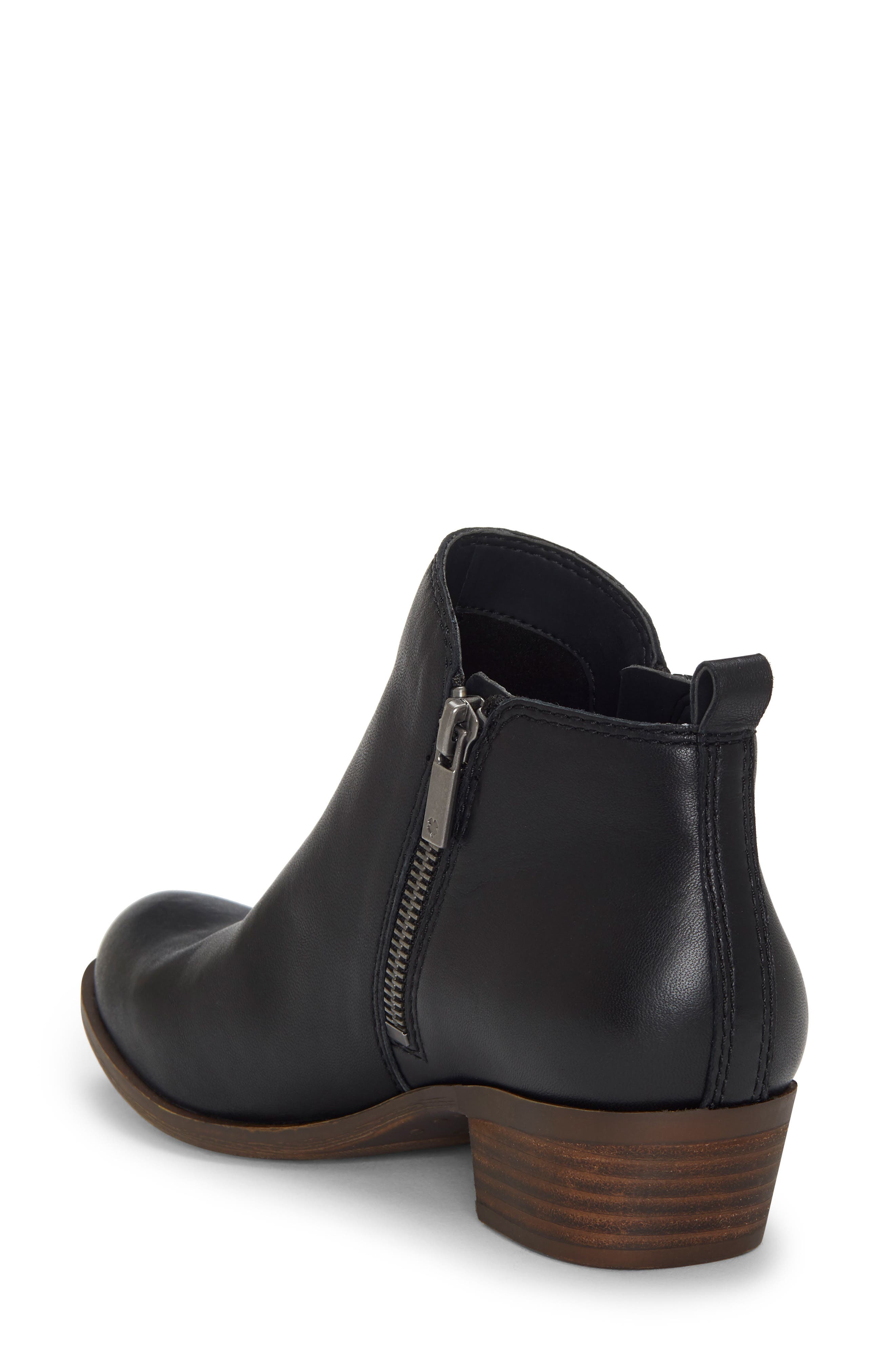 Lucky Brand Basel Bootie, Alternate, color, Black