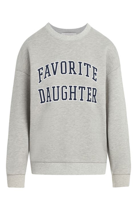 Collegiate Cotton Blend Sweatshirt