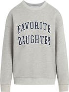 Favorite Daughter Collegiate Cotton Blend Sweatshirt
