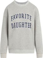 Favorite Daughter Collegiate Cotton Blend Sweatshirt