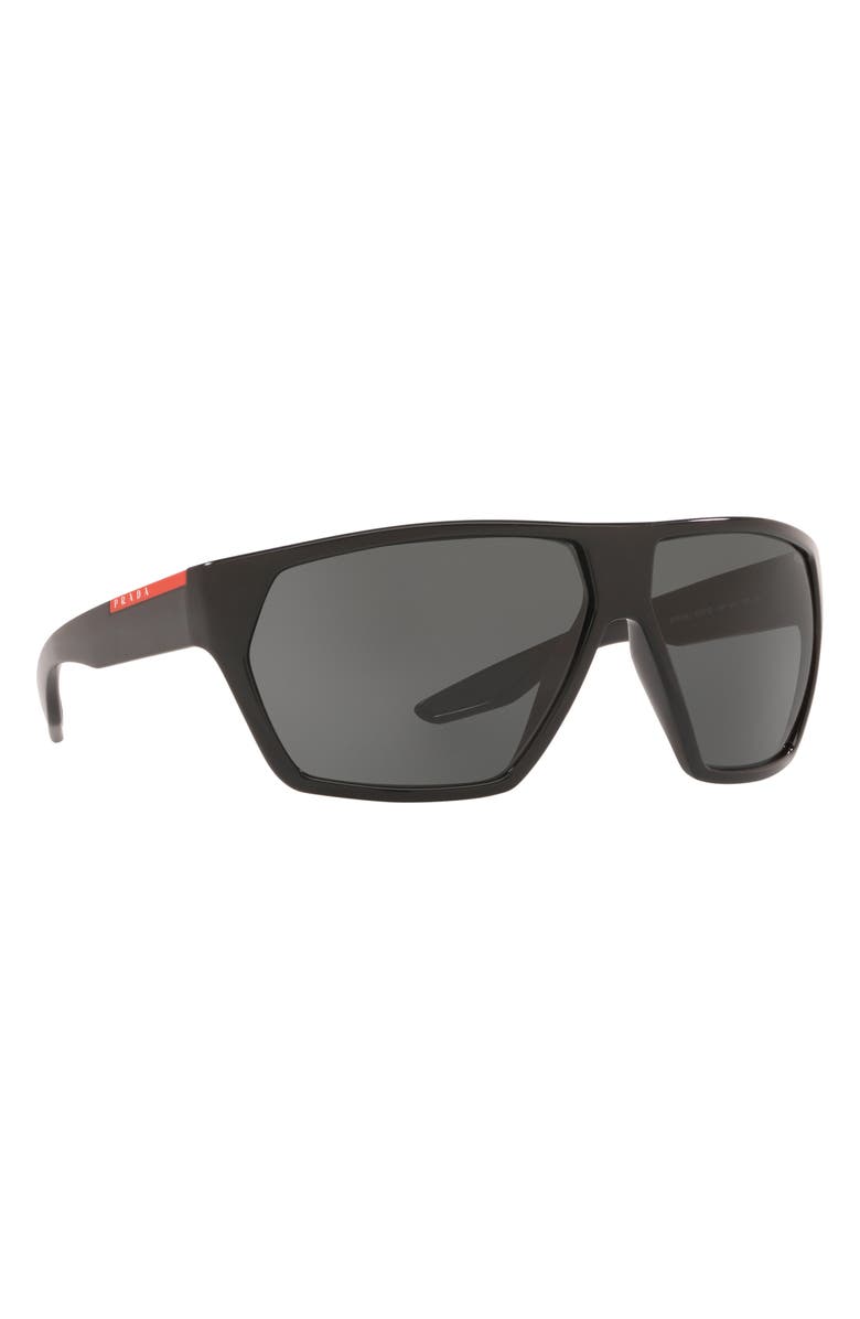 Prada Linea Rossa 67mm Square Sunglasses, Alternate, color, 