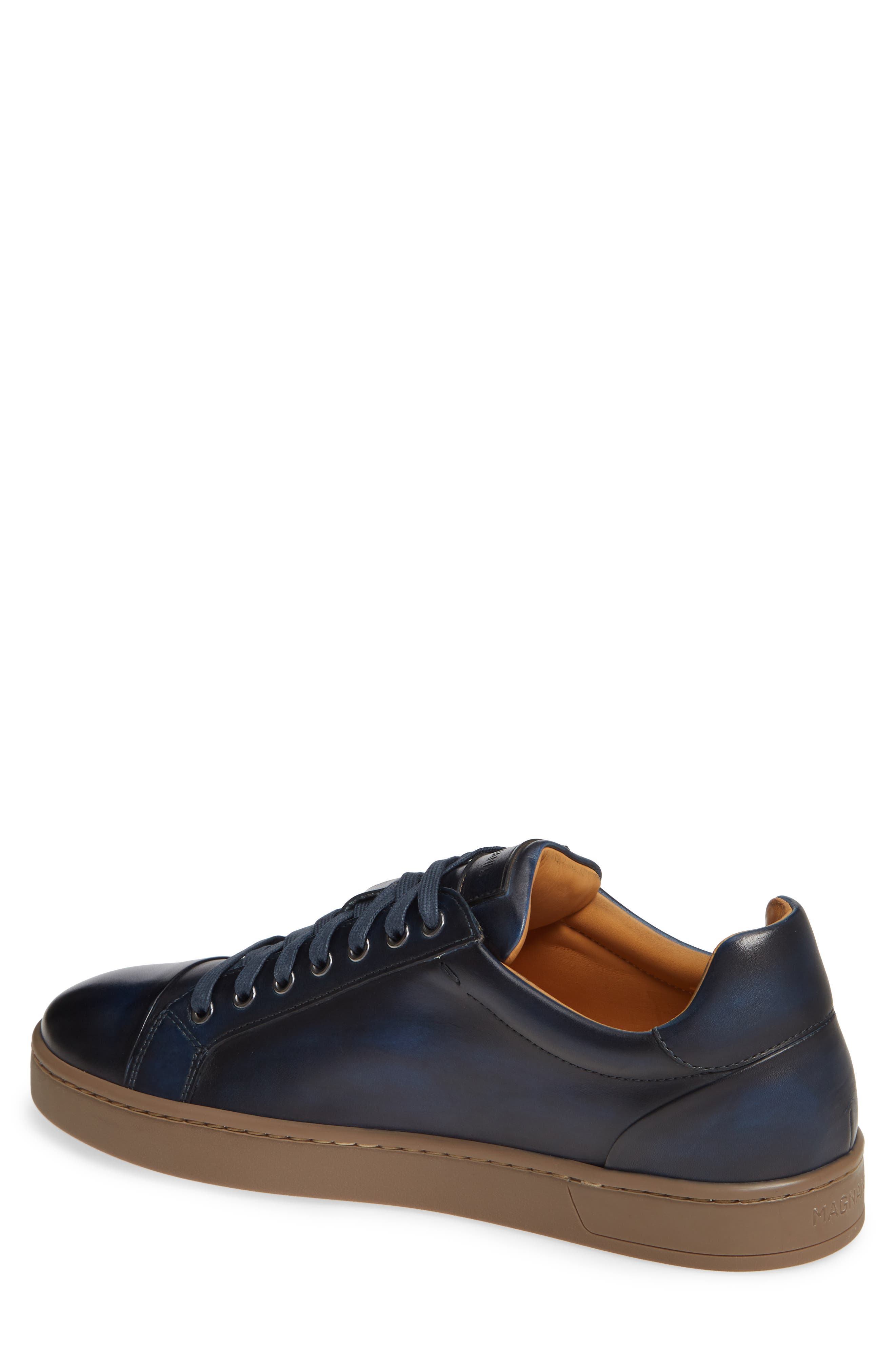 Caitin Sneaker, Alternate, color, NAVY LEATHER