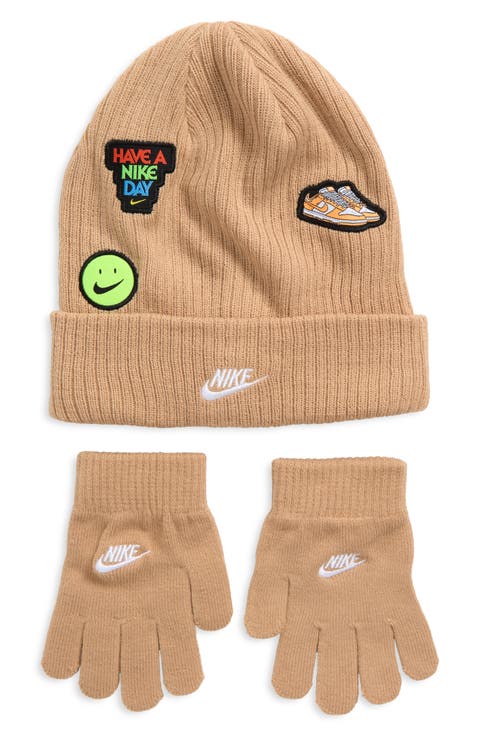 Kids' 2-Piece Beanie and Gloves Set