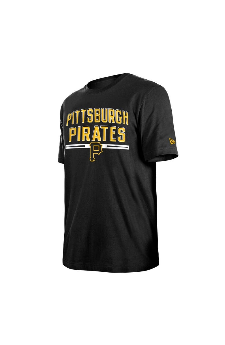 New Era Men's New Era Black Pittsburgh Pirates Batting Practice T-Shirt, Alternate, color, 