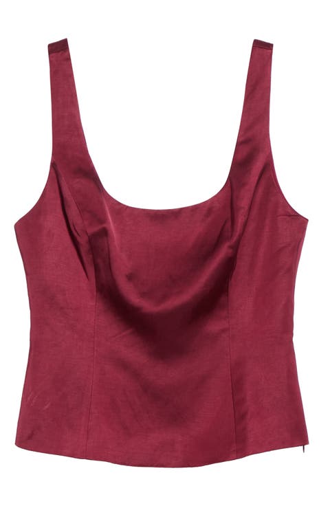 Hetty Scoop Neck Top