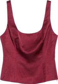 Reformation Hetty Scoop Neck Top