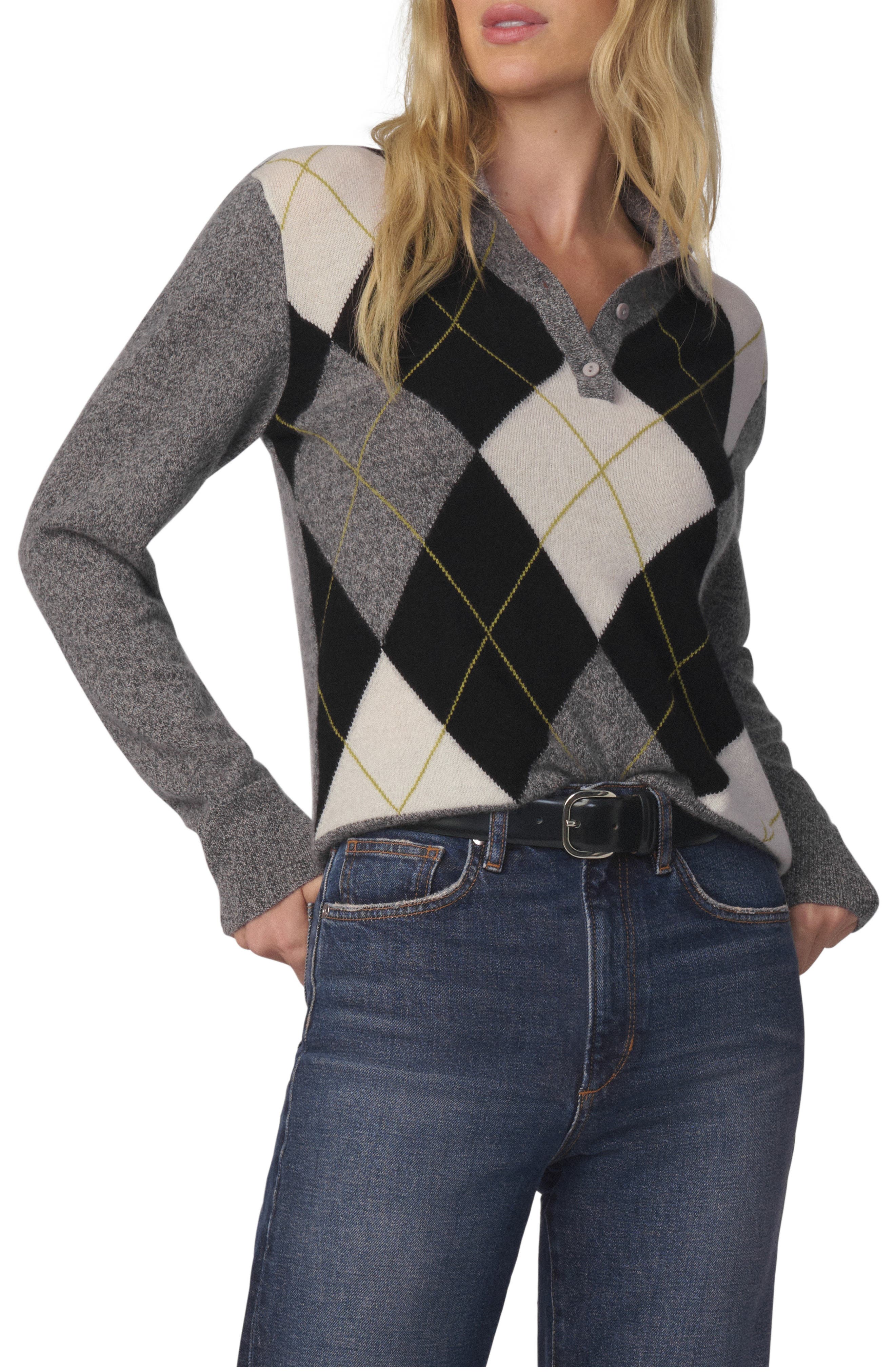 selected CHARCOAL ARGYLE