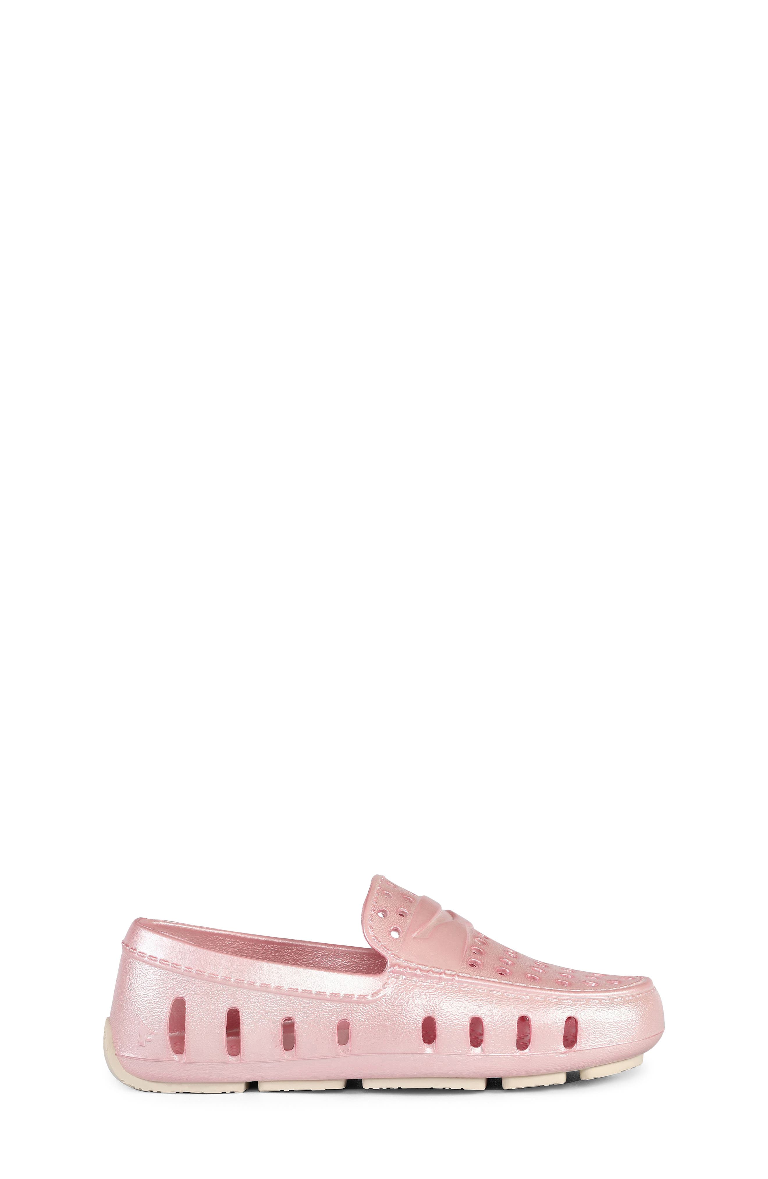 Kids' Prodigy Gender Inclusive Water Friendly Loafer, Alternate, color, PINK METALLIC/CREAM