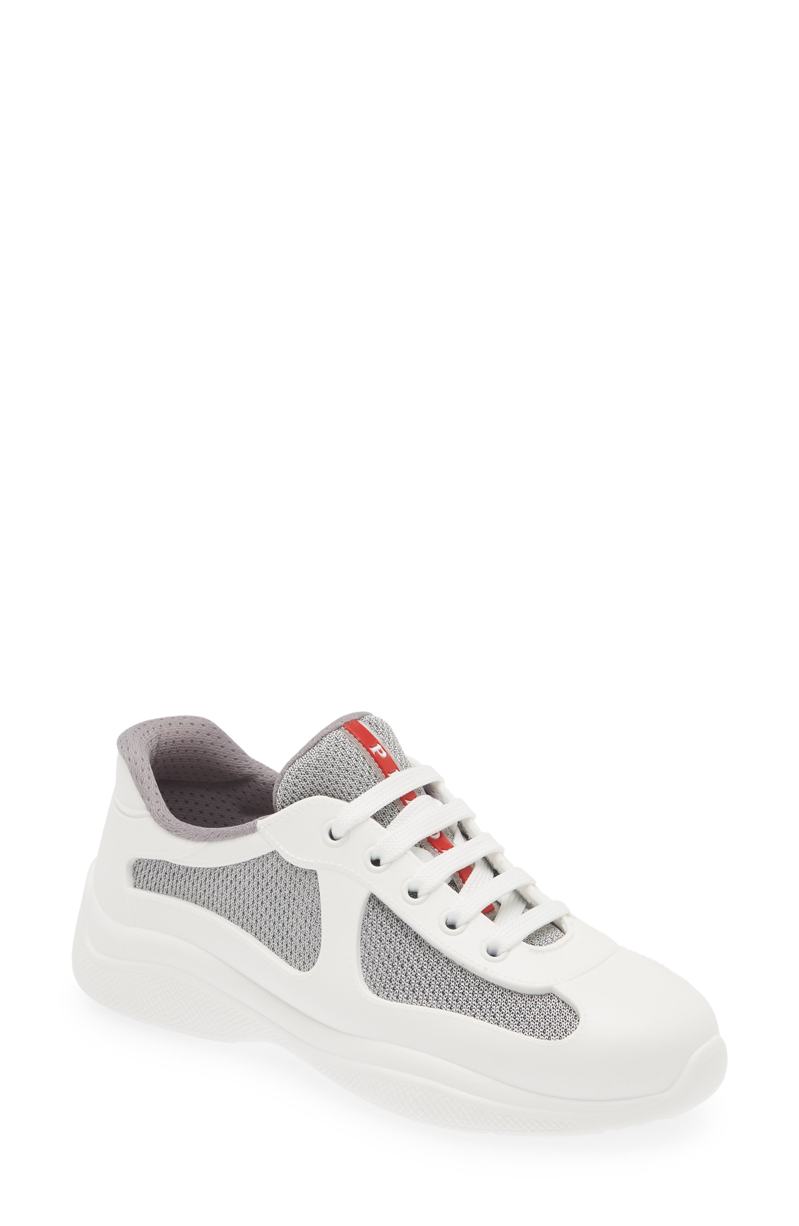 Prada America’s Cup Sneaker, Main, color, 