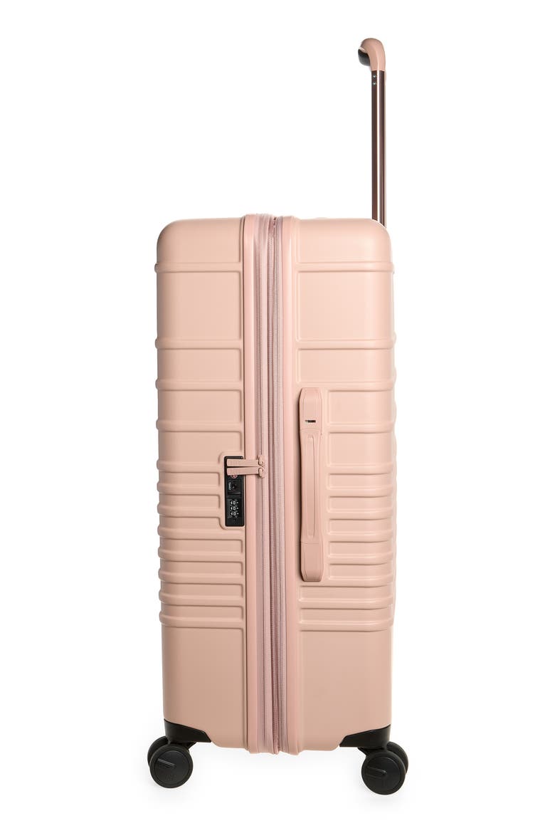 The Large Check-In Hardside Roller Suitcase, Alternate, color, ATLAS PINK
